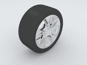 vehicle tires 77339 3D 模型