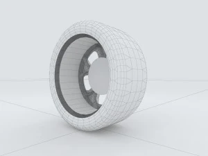 vehicle tires 77339 3D Model