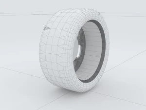vehicle tires 77339 3D Model