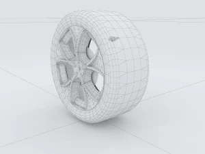 vehicle tires 77339 3D Model