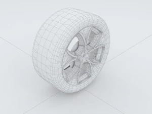 vehicle tires 77339 3D Model