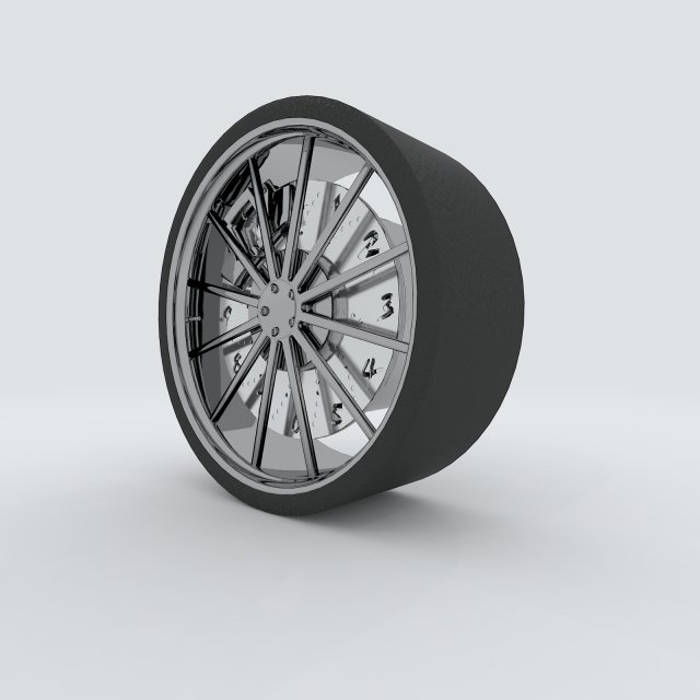 vehicle tires 82730 3D 模型 .c4d .max .obj .3ds .fbx .stl .blend 