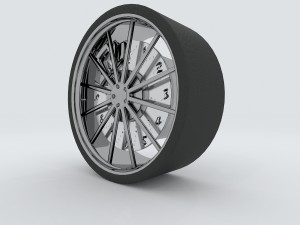 vehicle tires 82730 3D 模型