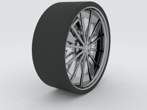 vehicle tires 82730 3D 模型