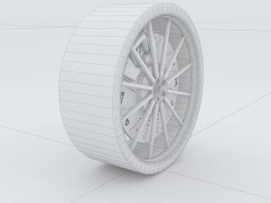 vehicle tires 82730 3D 模型