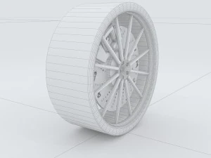 vehicle tires 82730 3D Model