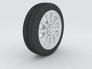 vehicle tires d7722 3D Model