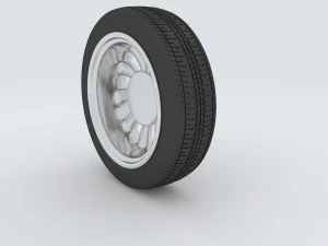 vehicle tires d7722 3D Model