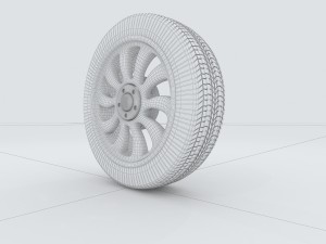 vehicle tires d7722 Model 3D