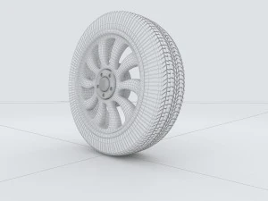vehicle tires d7722 3D Model