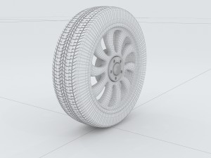 vehicle tires d7722 Model 3D