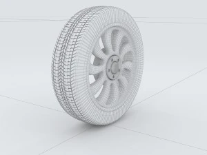vehicle tires d7722 3D Model