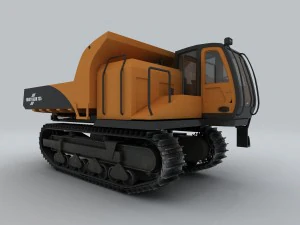 vehicle tracked vehicle 3D Model