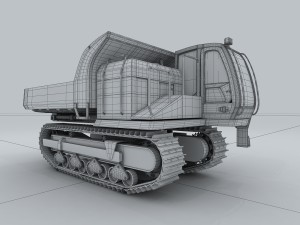 vehicle tracked vehicle 3D-Modell