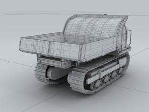 vehicle tracked vehicle 3D-Modell