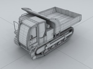 vehicle tracked vehicle 3D-Modell
