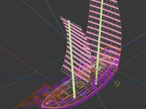 vehicle wooden sailboat 11504 3D Model