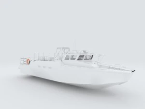 vehicle yacht 3D Model