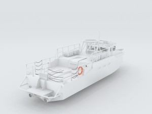 vehicle yacht Model 3D