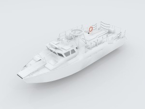 vehicle yacht Model 3D