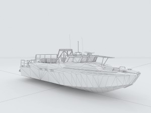 vehicle yacht Model 3D