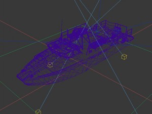 vehicle yacht Model 3D
