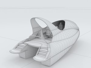 vehicle yacht 3D 모델