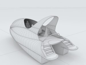 vehicle yacht 3D 모델