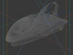 vehicle yacht 3D Model