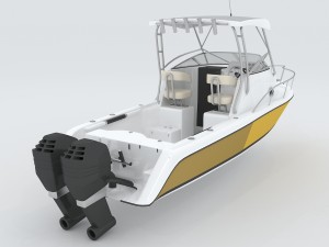 vehicle yacht 15162 3D Model