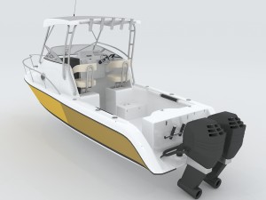 vehicle yacht 15162 3D Model