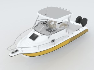 vehicle yacht 15162 3D Model