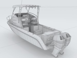 vehicle yacht 15162 3D Model