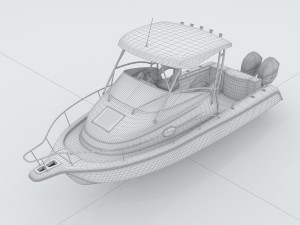 vehicle yacht 15162 3D Model