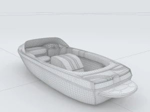 vehicle yacht 15166 3D Model