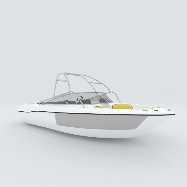 vehicle yacht 15503 3D मॉडल .c4d .max .obj .3ds .fbx .stl .blend 