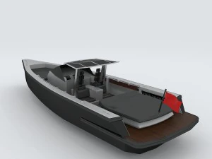 vehicle yacht 15504 3D Model