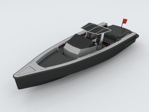 vehicle yacht 15504 3D Model