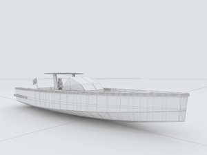 vehicle yacht 15504 3D Model