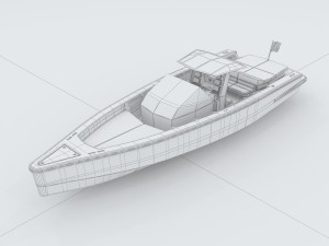 vehicle yacht 15504 3D Model