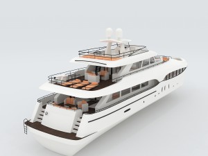 vehicle yacht 15505 3D Model