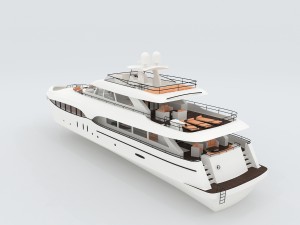 vehicle yacht 15505 3D Model