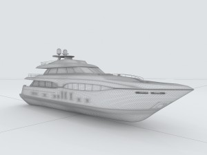 vehicle yacht 15505 3D Model