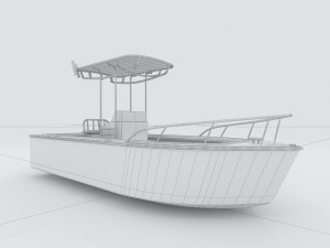 vehicle yacht 15508 3D Model