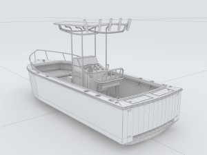 vehicle yacht 15508 3D Model