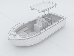 vehicle yacht 15508 3D Model
