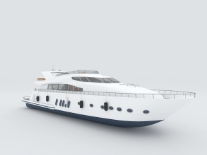 vehicle yacht 15509 3D Model