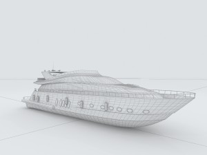 vehicle yacht 15509 Model 3D