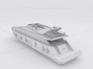 vehicle yacht 15509 Model 3D