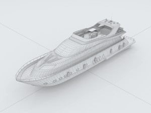 vehicle yacht 15509 Model 3D